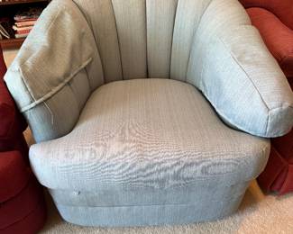 	#42	Blue swivel chair	 $40.00 				