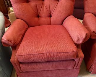 	#43	Sherrill swivel rocker	 $60.00 				