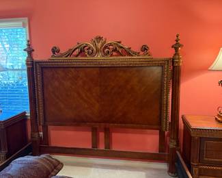 	#2	Horchow "Bellissimo" king bed frame	 $200.00 				