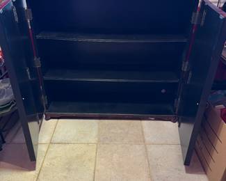 	#73	Red cabinet 43x14x40	 $80.00 				