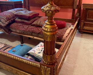 	#2	Horchow "Bellissimo" king bed frame	 $200.00 				