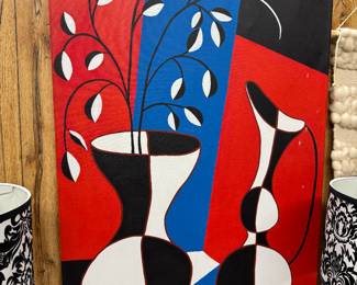 Mod Still Life Painting