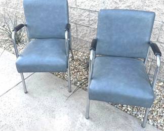 Vintage Modern  Chairs- $200 pair