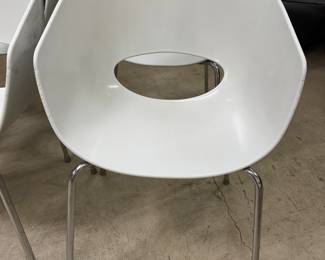 Pair of Italian 'Orbit m' Chairs $100