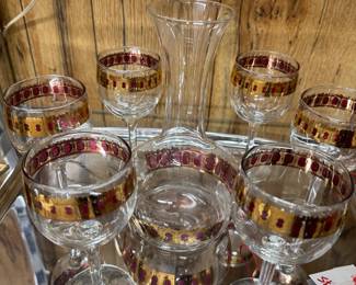 Vintage Decanter Set