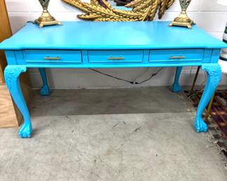 Refreshed Desk- Tiffany Blue$200
