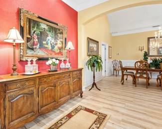 Entry console/buffet, picture 50 x 40