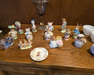 Beatrix Potter Porcelain Figurines