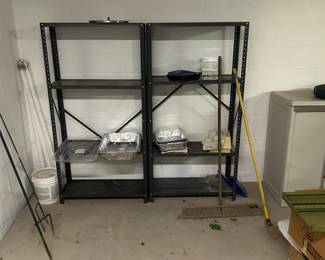 Basement Full of Storage Shelving in Great Shape!
