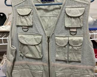 Fishing Vests - Many New and Vintage Rods and Reels too!