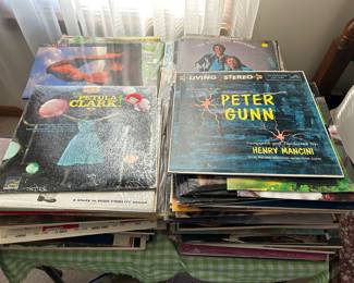 Awesome Table of Vintage Vinyl!!!