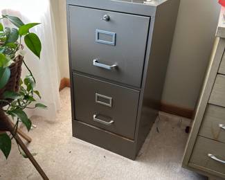 2 Drawer File Cabinet