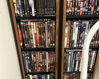 100’s of DVDs