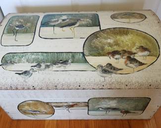 J.Fulton Hand-painted trunk