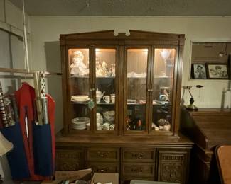 Lighted China Cabinet
