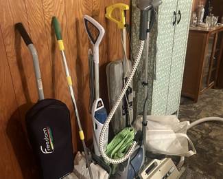 Heavy duty, high quality vacuums, steamers etc.