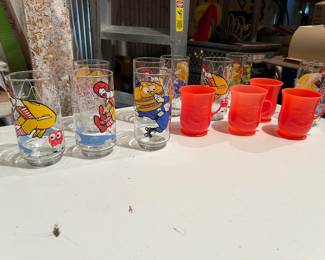 Vintage McDonald glasses