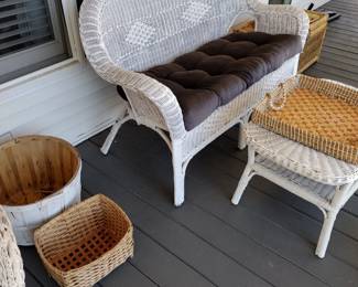 Vintage wicker