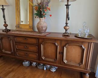 Matching DR Buffet to the LR Bookcase! 