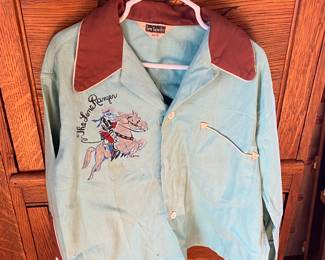 Antique The Lone Ranger Childs Shirt