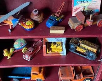Antique Tin/ Wooden Toys