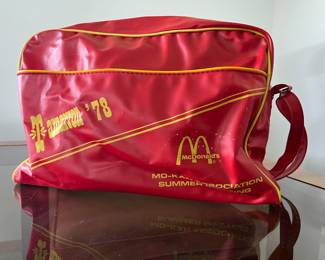 McDonalds sponsored Tamarron racing bag