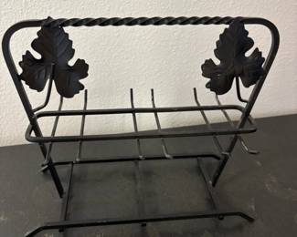 Wine glass rack