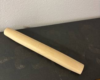 Wood dowel rolling pin