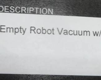 Robot Roomba vacuum