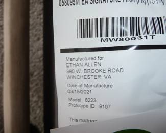 most of the furniture is ETHAN ALLEN