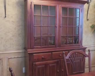 Nichols & Stone china cabinet