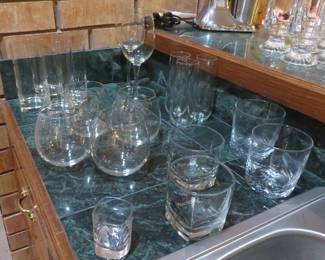Bar glasses