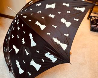 Fun Chess Pieces Umbrella