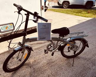 (2) Citizen Folding Bikes w/Carry Cases