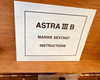 Astra III B Marine Sextant