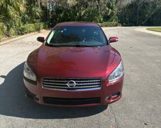 2010 Nissan Maxima SV Sedan; 4D; 70,250 miles; black leather interior. One owner, garage kept. $7,999.