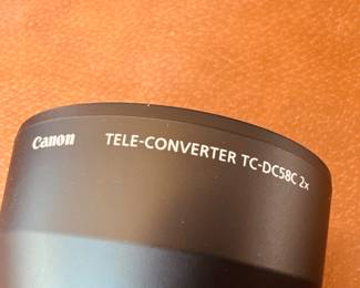 Canon Tele-Converter TC-DC58C 2X