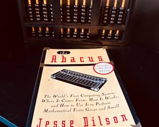 Jesse Dilson Abacus with instruction book