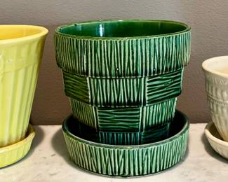 Vintage McCoy Planters