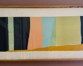 Mixed Media Abstract, Unsigned