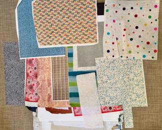 Fancy pieces of graphic art paper