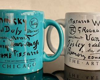 Art Institute of Chicago Coffee Cups by Waechtersbach Ceramics