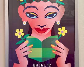 15th Annual Printers Row Book Fair Chicago Framed Poster