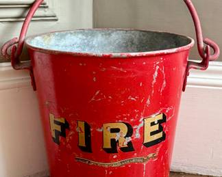 Vintage Fire Bucket
