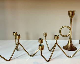 Brass Candle Holders