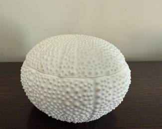 Sea Urchin Covered Trinket Dish