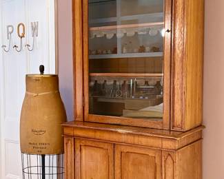 Antique Schoolhouse Bookcase