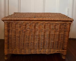 French Wicker Picnic Basket