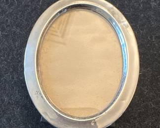 Sterling Silver Easel Back Picture Frame - 3" x 2.5"