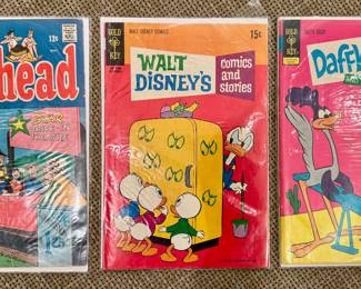 Jughead, Walt Disney's & Daffy Duck Comic Books